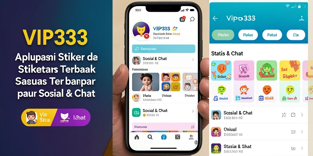 Tampilan antarmuka VIP333 yang kreatif dan user-friendly.